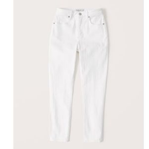 Abercrombie & Fitch Curve Love High Rise Super Skinny Ankle Jeans